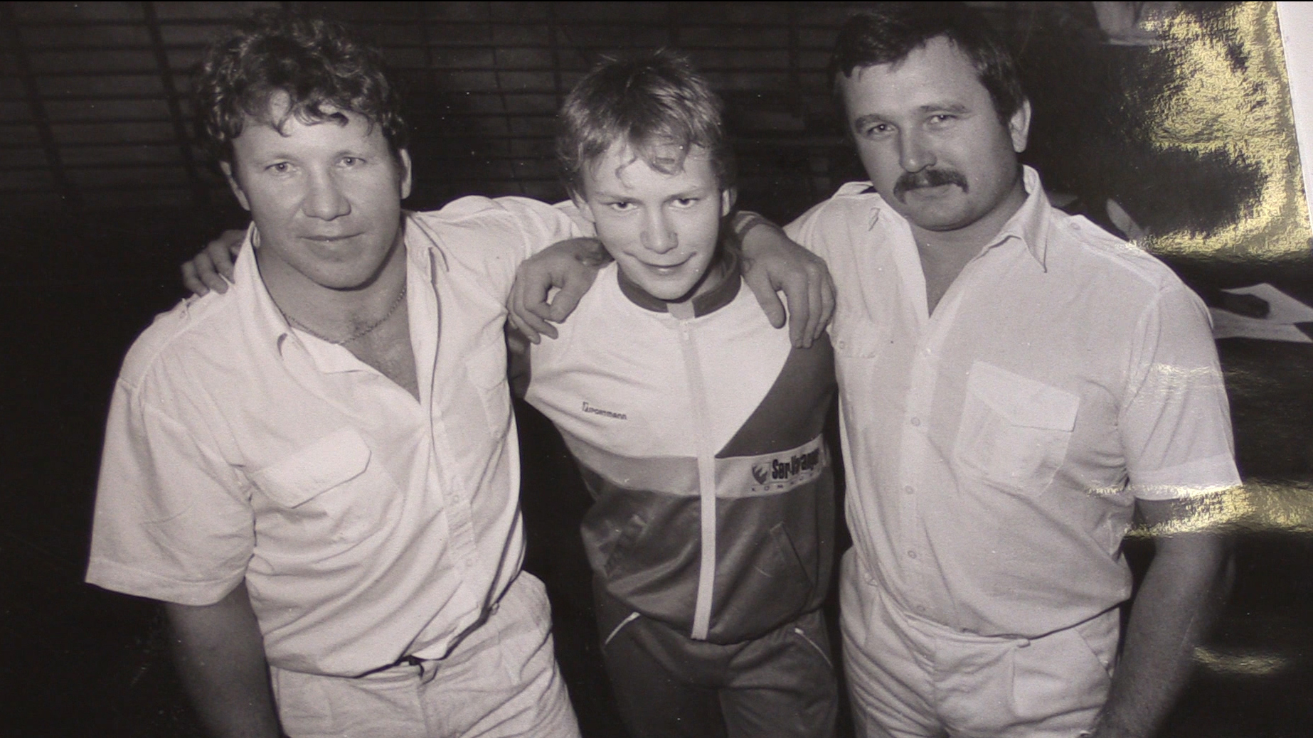 Nikolai Riabov fra Ufa, Arnt Christensen fra Kirkenes og Sergey Kozhukhov fra Murmansk i 1988.