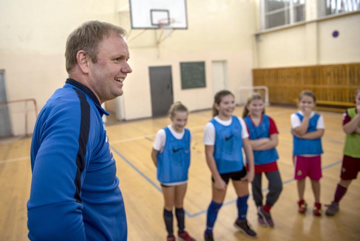 Roger Finnjord i Finnmark Fotballkrets . 