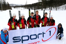 Российские участники на лыжной гонке Reistad