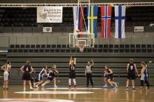 Basketball fra Barents Games i Luleå i 2018. 