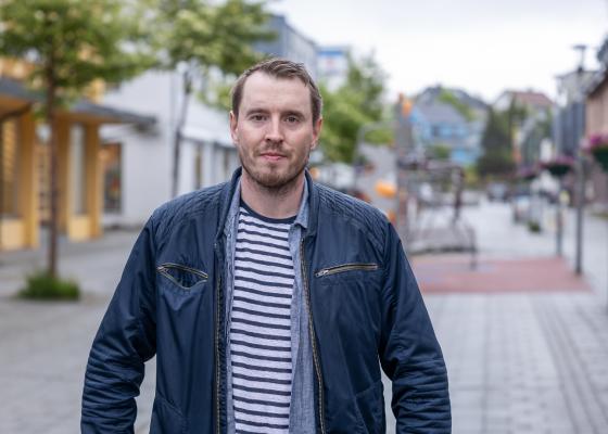 Portrett av Kenneth Stålsett.